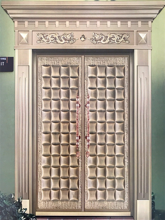 豪华铜门