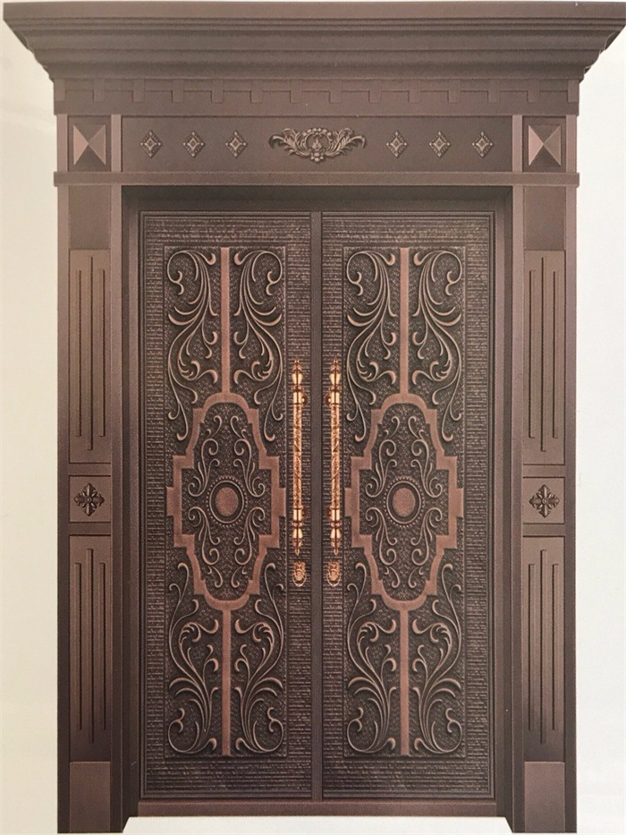 豪华铜门