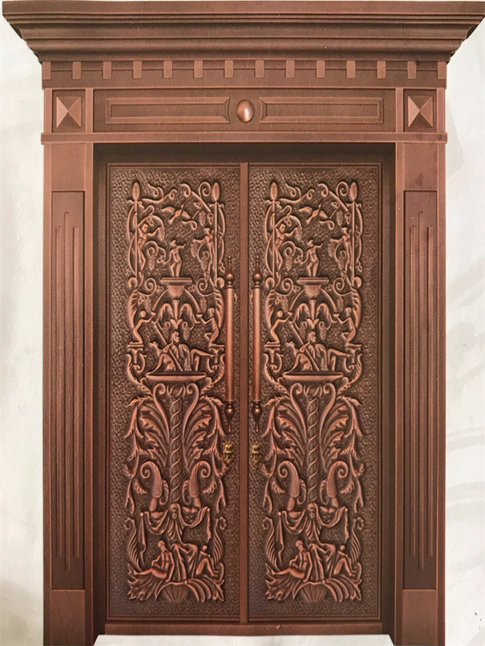 豪华铜门