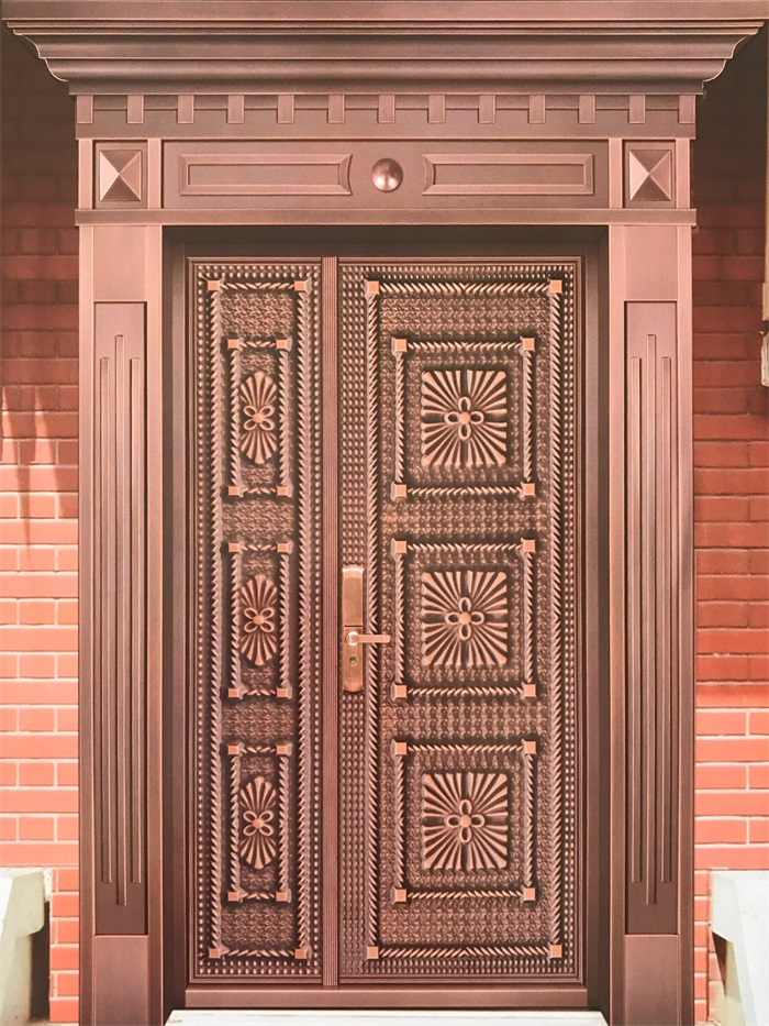 豪华铜门